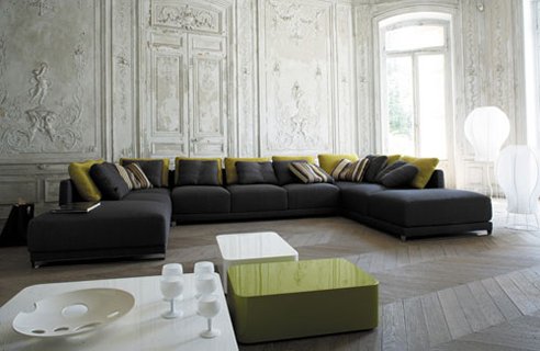 Green Living Room Design Ideas « Home Gallery