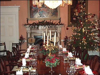 Decorating  Room on Christmas Interior Decorating Dinning Room